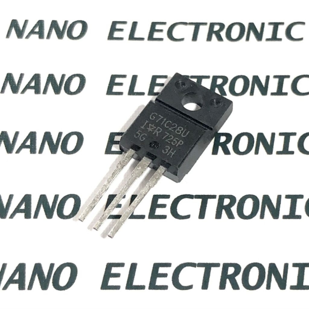 ทรานซิสเตอร์ IGBT G71C28U IRG71C28U G71 C28U TO-220F