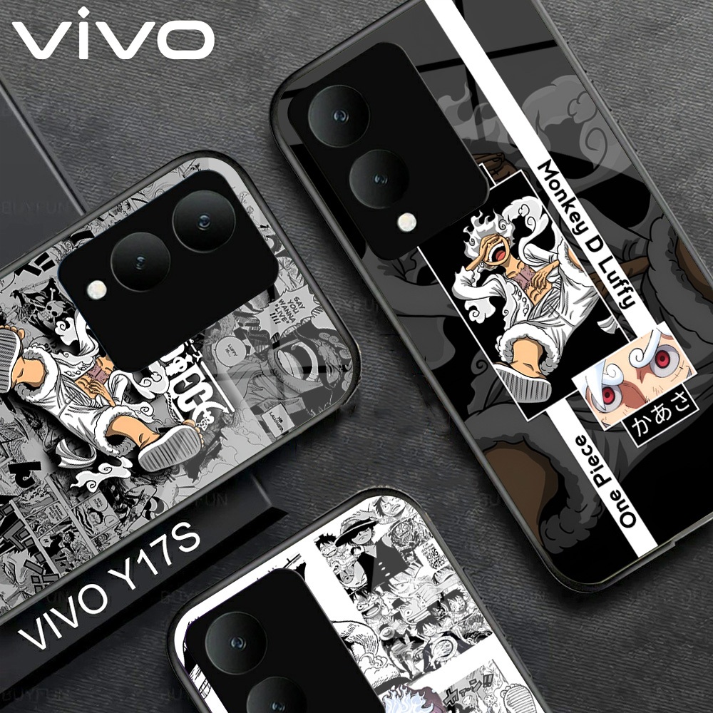 เคส HP VIVO Y17S - เคส VIVO Y17S ล่าสุด (OPM04) VIVO Y17S เคสโทรศัพท์ซิลิโคน - Glass Softcase - เคสโ