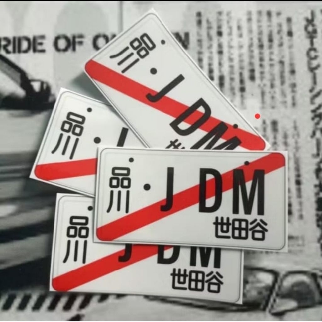 สติ๊กเกอร์ JDM สติ๊กเกอร์ JDM ญี่ปุ่น
