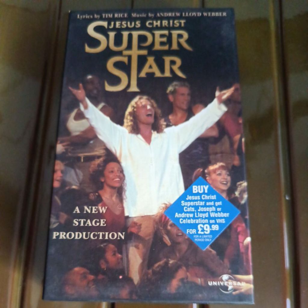 เทปคาสเซ็ทเพลง Jesus Christ Superstar vhs
