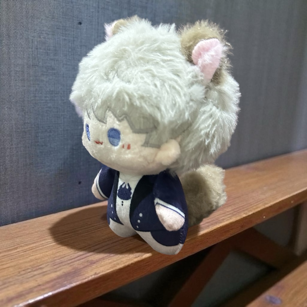Limited Hangana Plush Doll Bag Plushie 12 Cm Love And Deep Space Kitty Chibi Luxury Tail