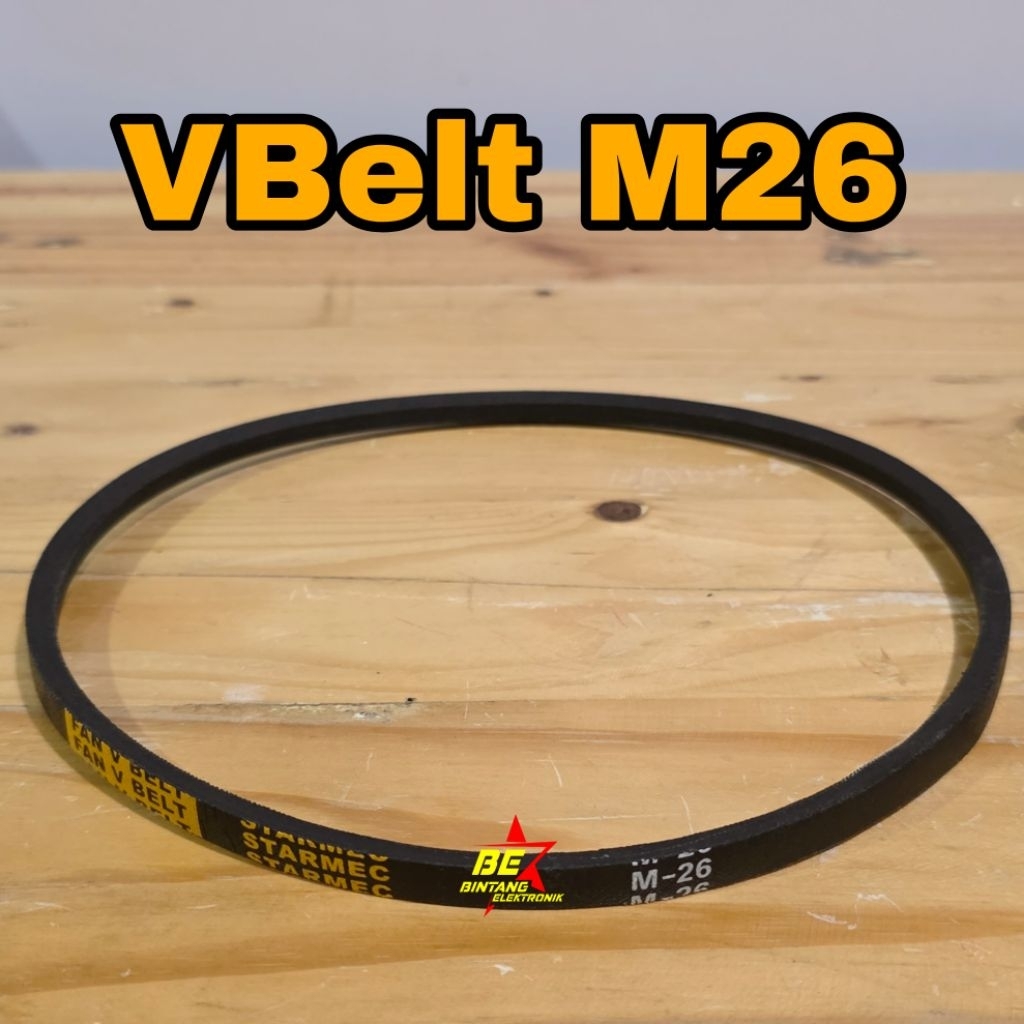MESIN VBELT M26 V BELT M-26 V-BELT WASHING MACHINE M 26 VBELT 620 VBEL PAN BEL Van Belt