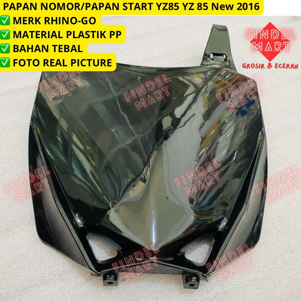 YZ85 YZ 85 ใหม่ 2016 เริ่มต้นแผ่นหมายเลข