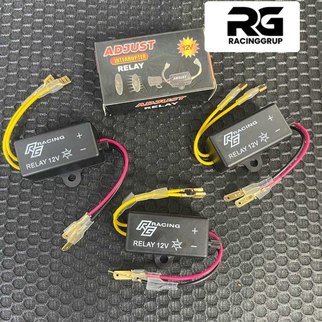 Master619 RG ยี่ห้อ Horn Relay Module การตั้งค่าด้านนอกหัก RG racing