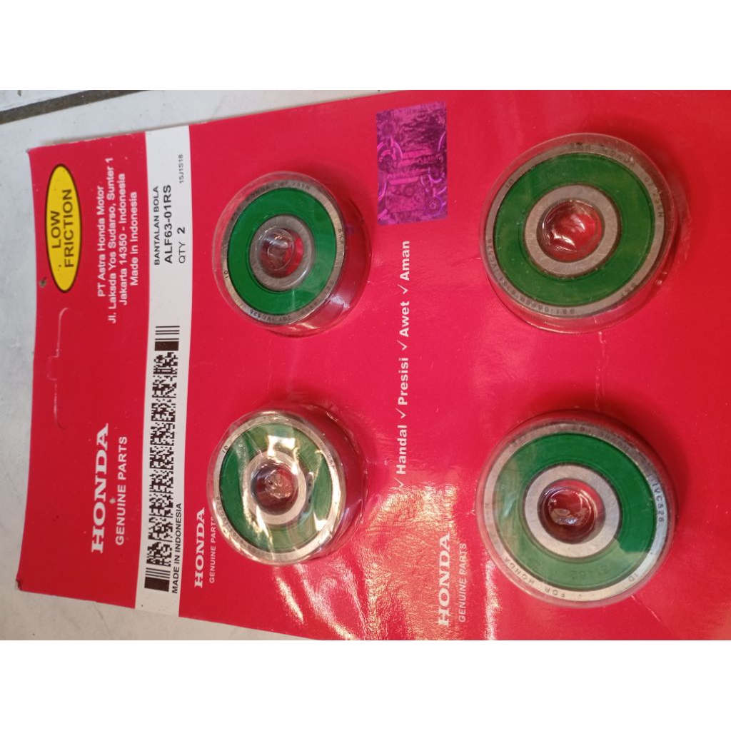 แบริ่ง 6301 Honda Klaher 6301 Honda 1 ชิ้น