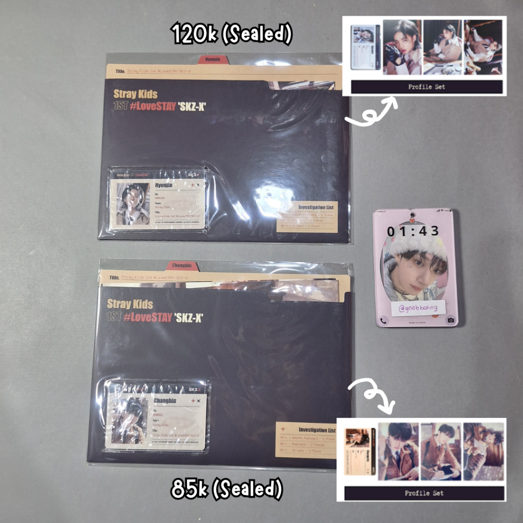 LEE [SEALED] Stray Kids SKZ-X Profile Member Set SKZ