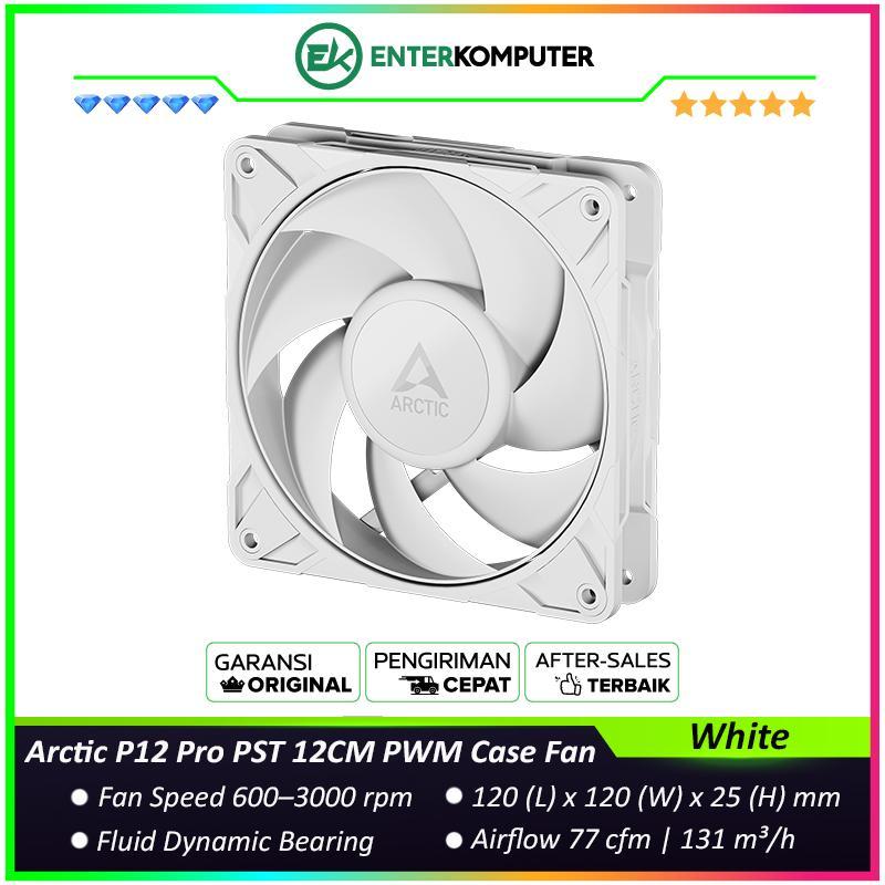 Arctic P12 Pro PST 12CM PWM Case Fan - สีขาว