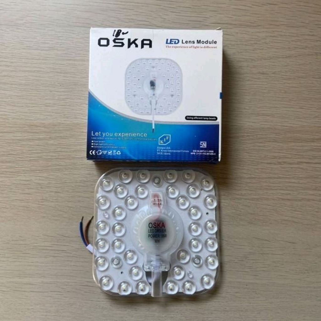 โมดูลเลนส์ LED OSKA 18 วัตต์