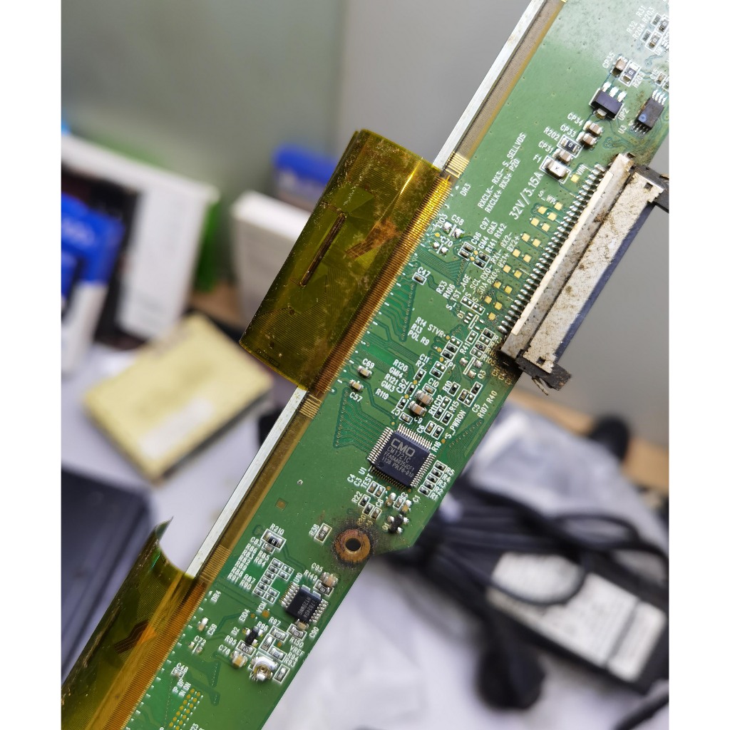 TCON V216B1-XC03 / ic CM1721C / ic ISL97519IUZ / ic 7519Z