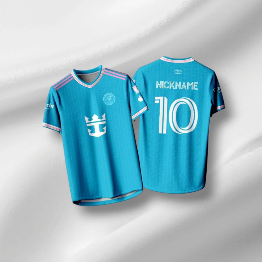 INTER MIAMI THIRD JERSEY 25/26 ชื่อและหมายเลขด้านหลังฟรี