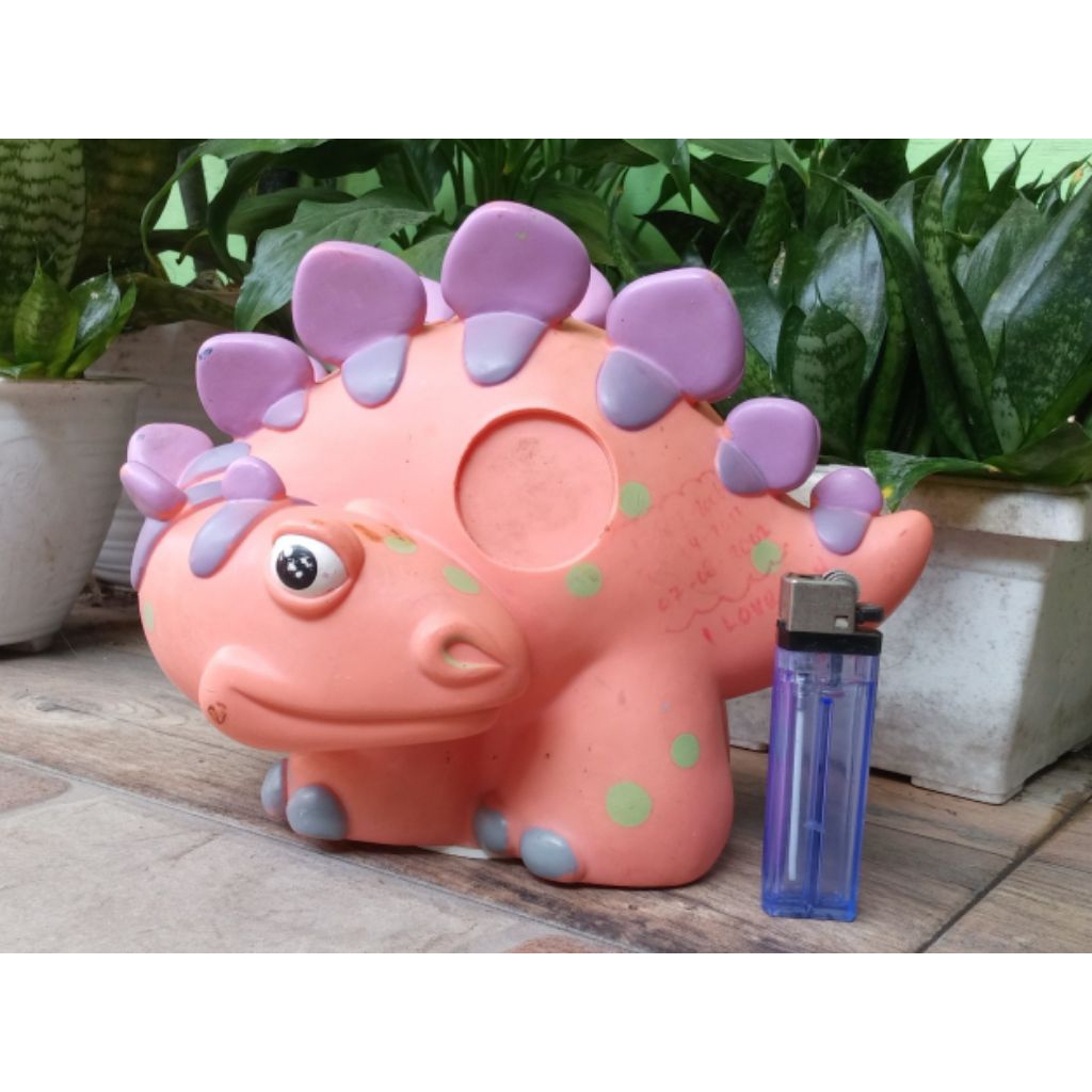 Coin Bank Coin Bank กระปุกออมสิน Dino Stegosaurus