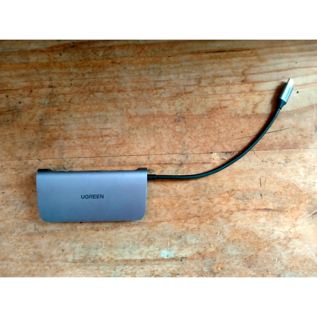 UGREEN 7 in 1 4K HDMI to USB C 100W PD Card Reader USB 3.0 rj45 CM212