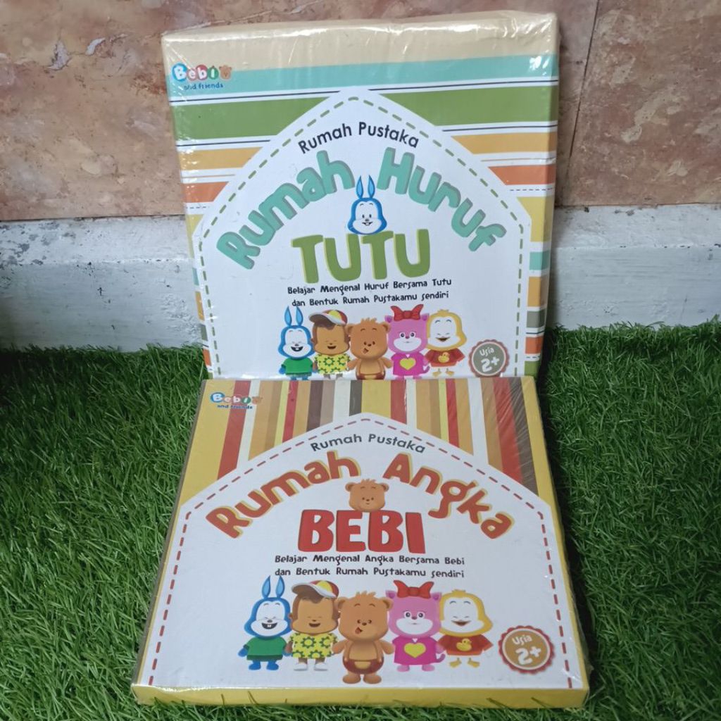 House Library House Bebi Figures House ตัวอักษร Tutu