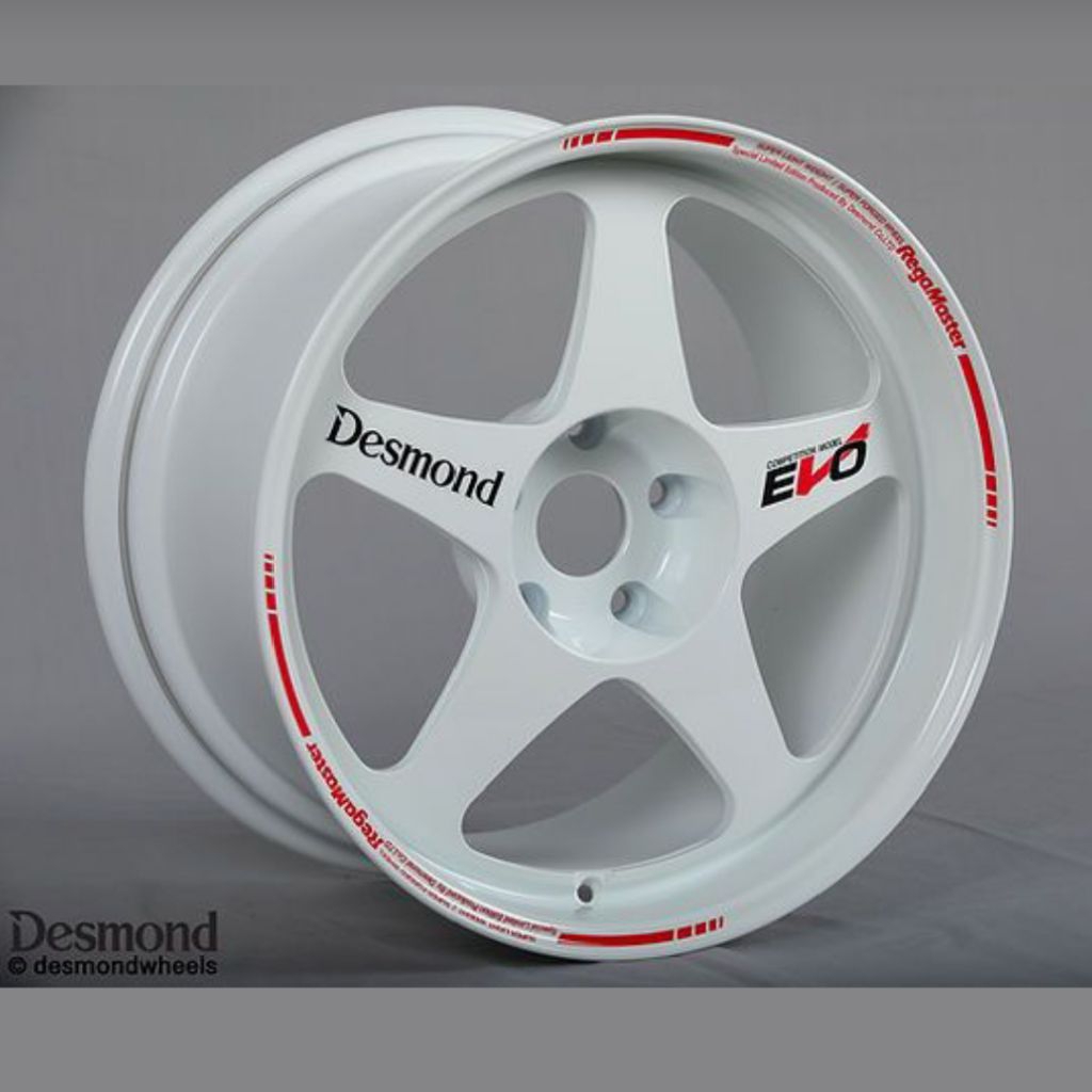ชุดสติ๊กเกอร์ขอบขอบ Evo desmond สติ๊กเกอร์ขอบ Evo Regamaster