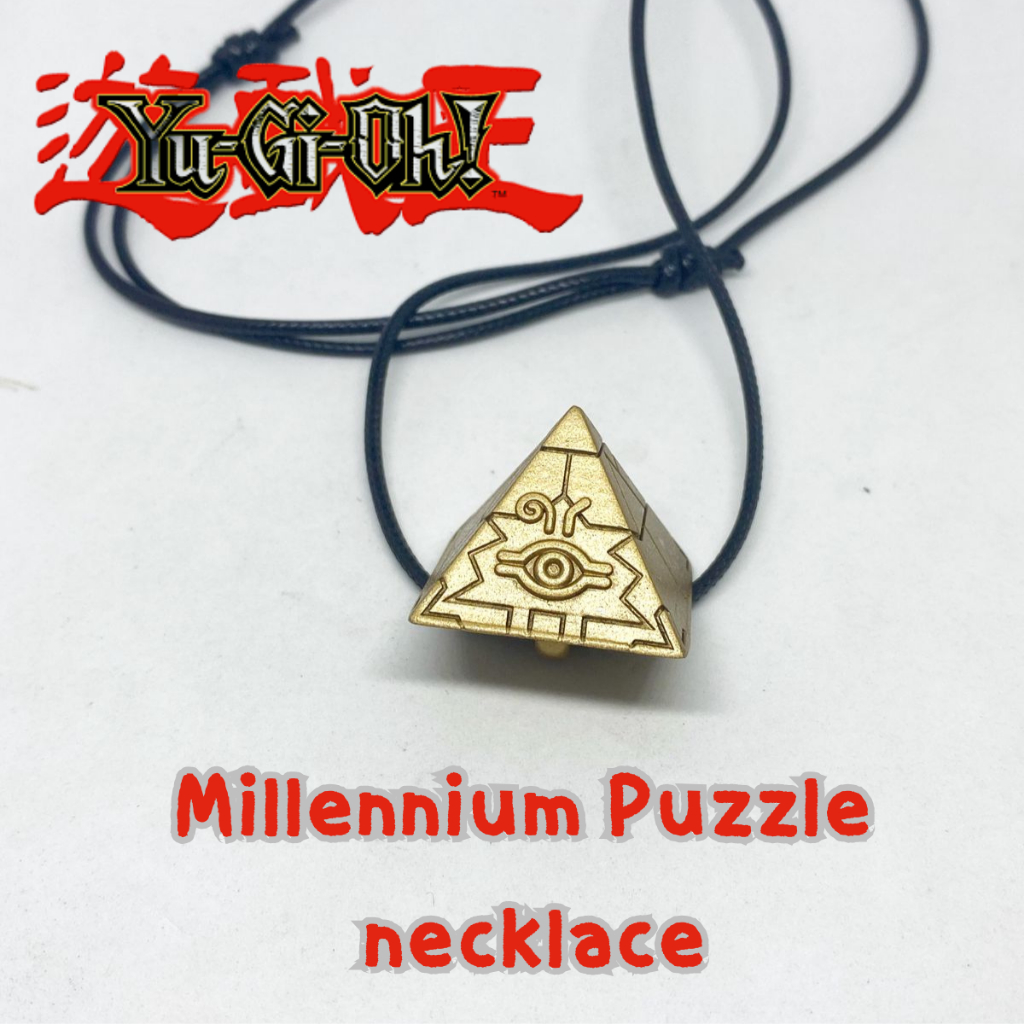 Millenium Puzzle Yugi Oh คอสเพลย์สร้อยคอจี้