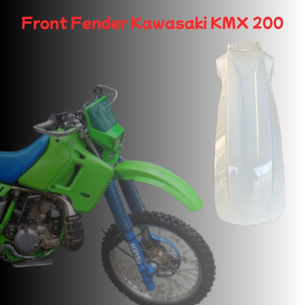 บังโคลนหน้า Vintage Trail KMX 125 200, บังโคลนหน้า KDX 200 - BMC