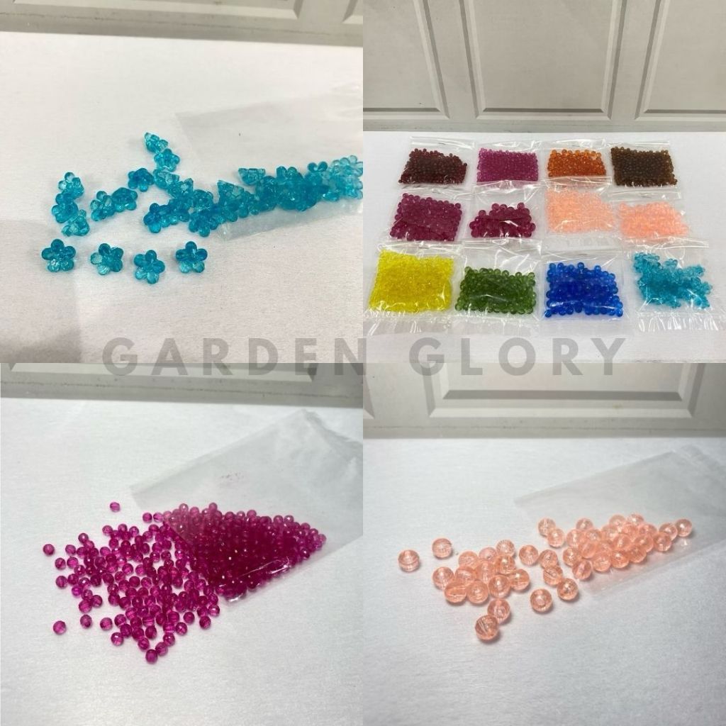 ACRYLIC BEADS / BRACELET BEADS [LARGE / MEDIUM / SMALL]