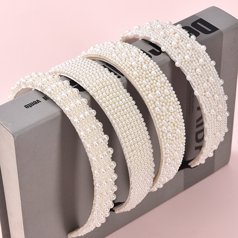 CY-AR160 BEAUTIFUL PEARL ที่คาดผมผู้หญิง / ที่คาดผมผู้หญิงเกาหลี / ที่คาดผม PEARL GIRLS / ที่คาดผมเด