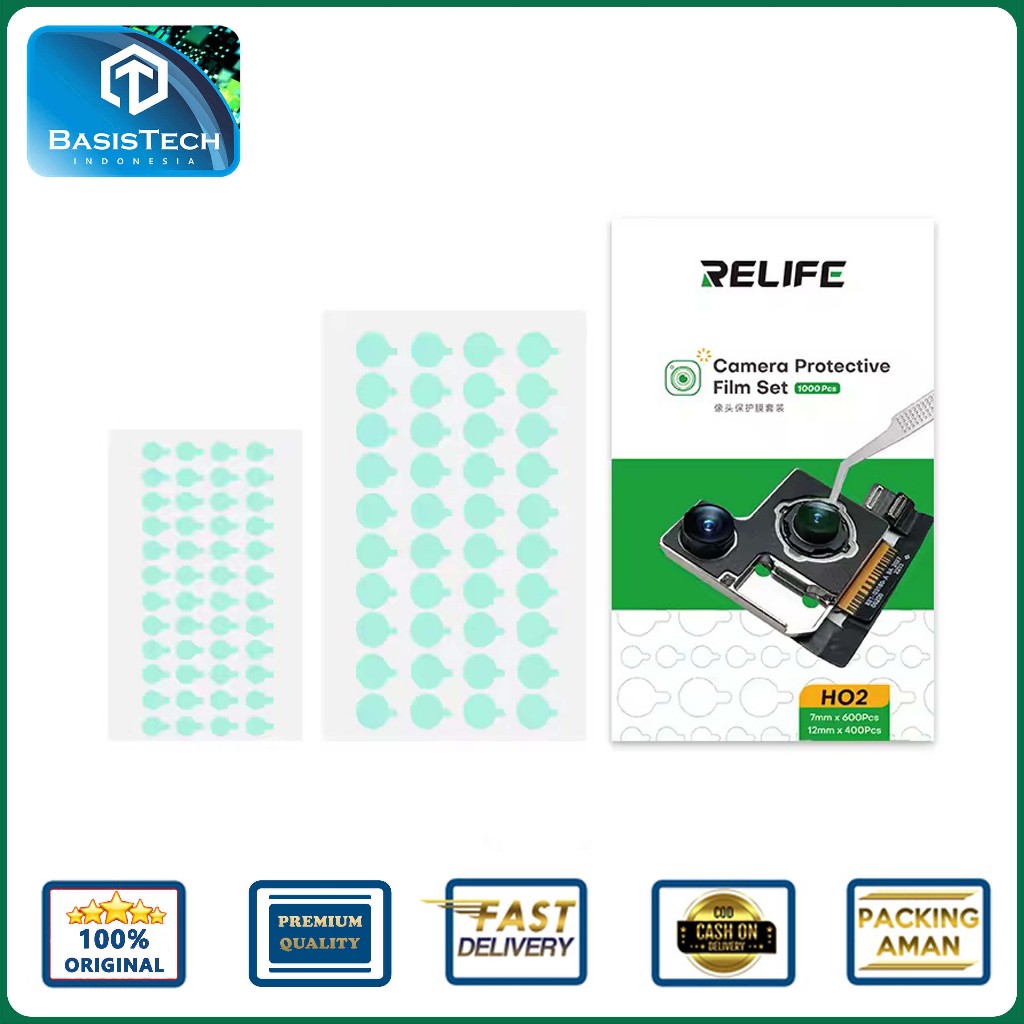 1000 ชิ้น - สติ๊กเกอร์ป้องกันกล้อง - RELIFE HO2