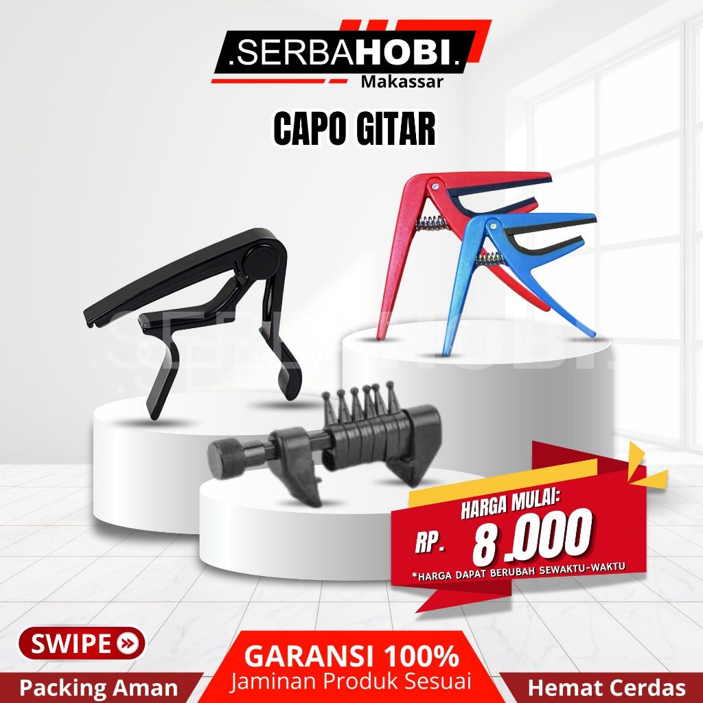 ACOUSTIC GUITAR CAPO / UKULELE CAPO / GUITAR CAPO