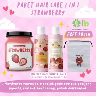 [BPOM] PAKET HAIR CARE 3IN1 FREE POUCH / HAMPERS HAIR MASK / HAMPERS HAIR CARE ISI 3 PCS