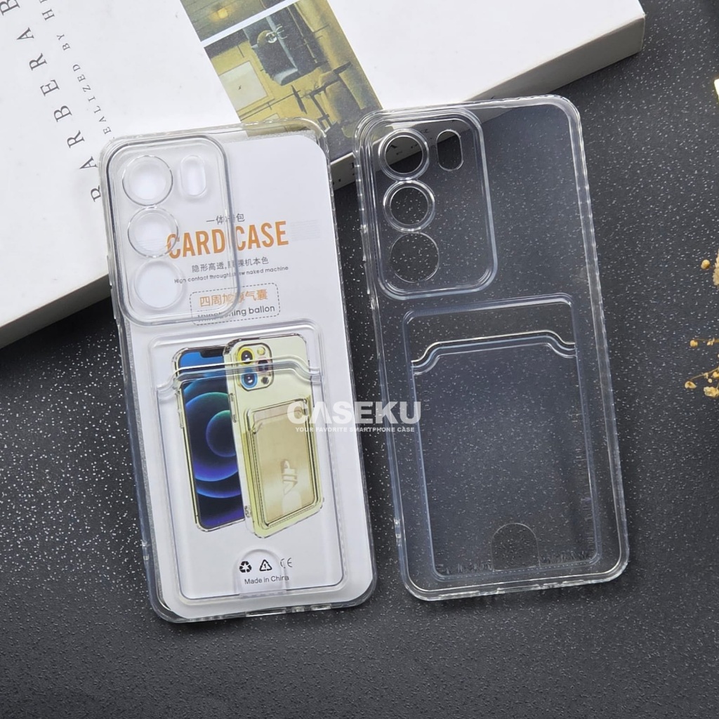 Realme C71 Realme C75 Realme C75X Card Case Clear / Clear Card Slot Case Realme C71 Realme C75 Realm