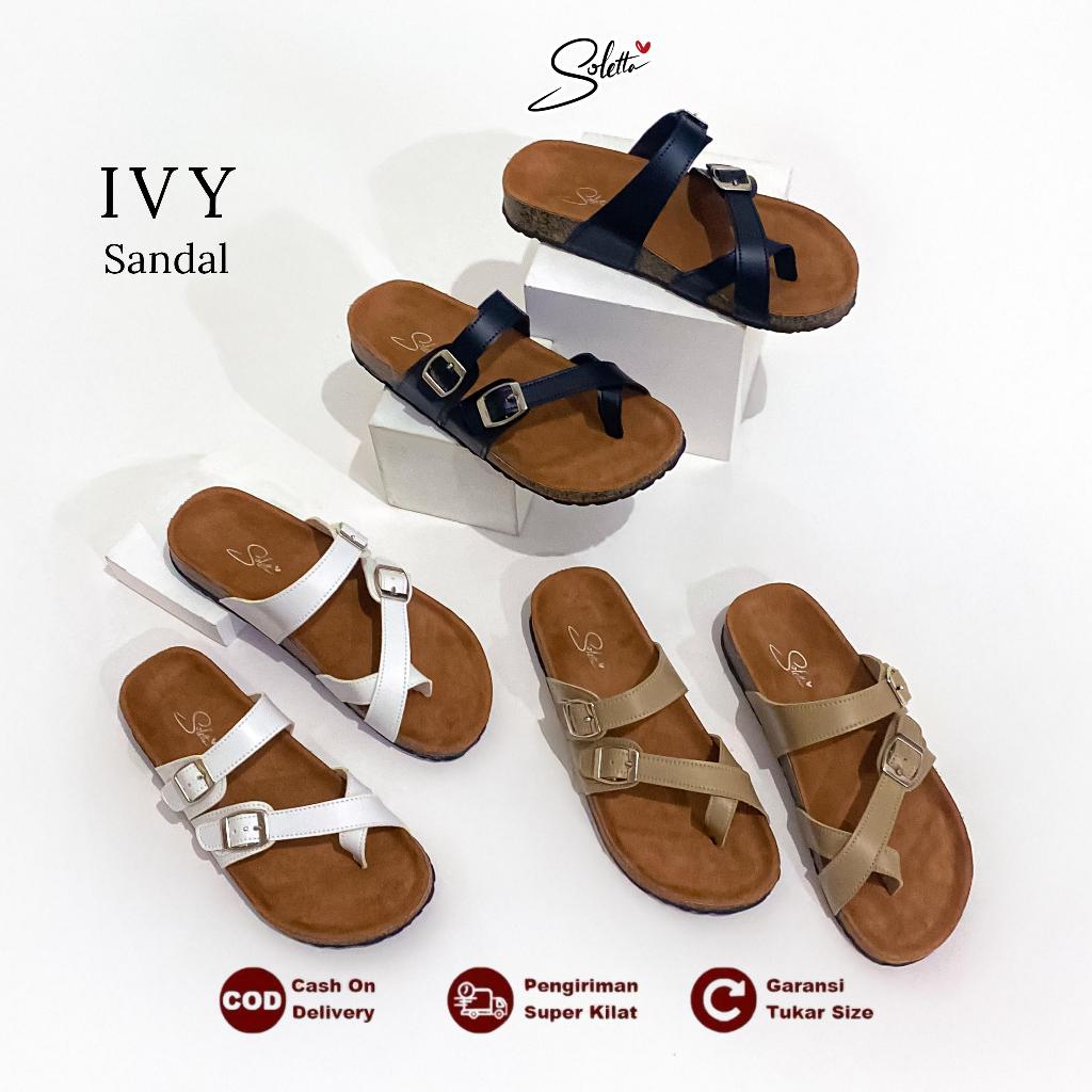 Soletta Sandal - รองเท้าแตะผู้หญิง Ivy Birken
