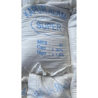 KAPUR DOLOMIT SUPER REPACK 1KG KAPUR PERTANIAN MESH 80 PEMBENAH TANAH