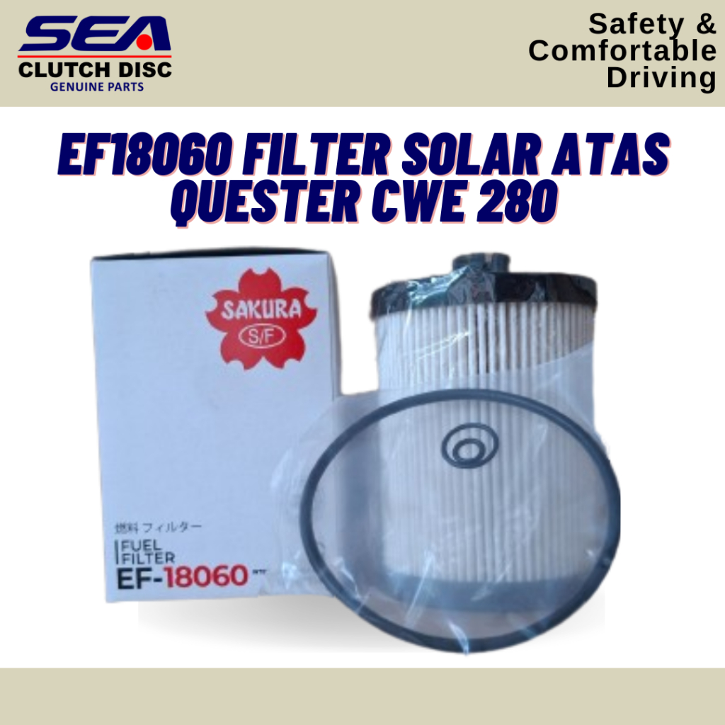 กรองดีเซลตัวบน UD Nissan Quester CWE 280 EF-18060 Sakura