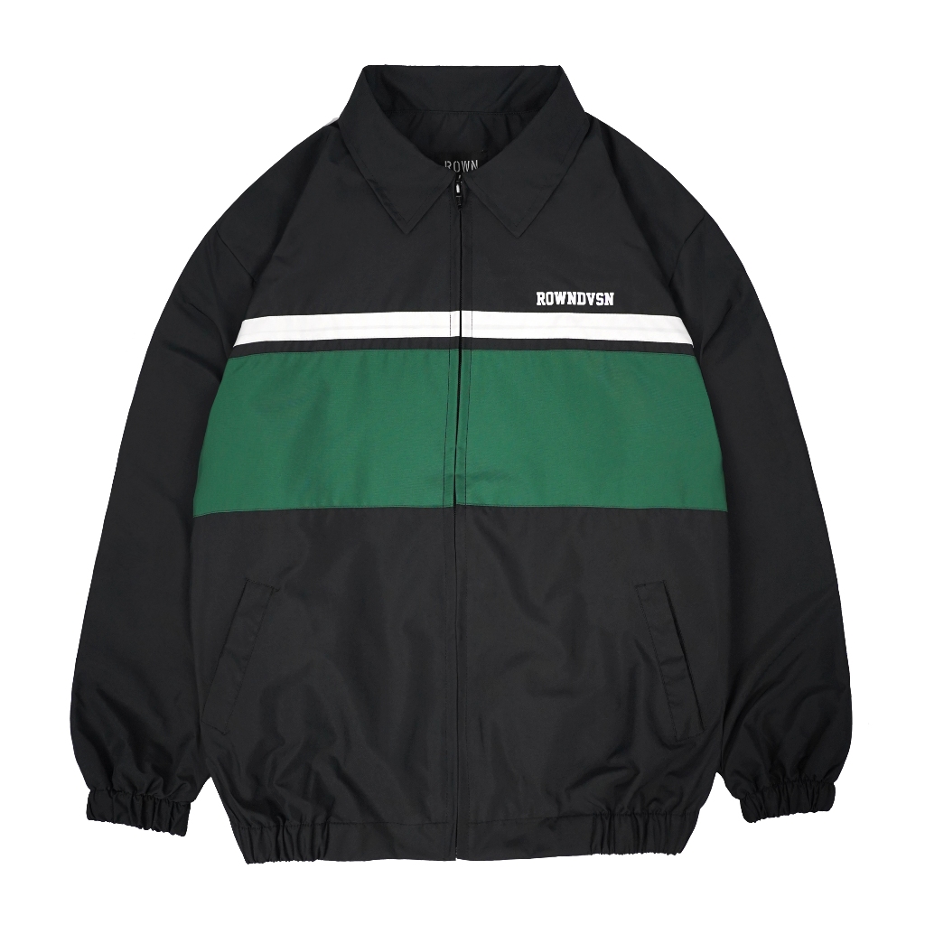 8.8 Rown Division เสื้อแจ็คเก็ตวอร์มอย่างเป็นทางการ - Rowndvsn Orlander เสื้อแจ็คเก็ตสีดํา