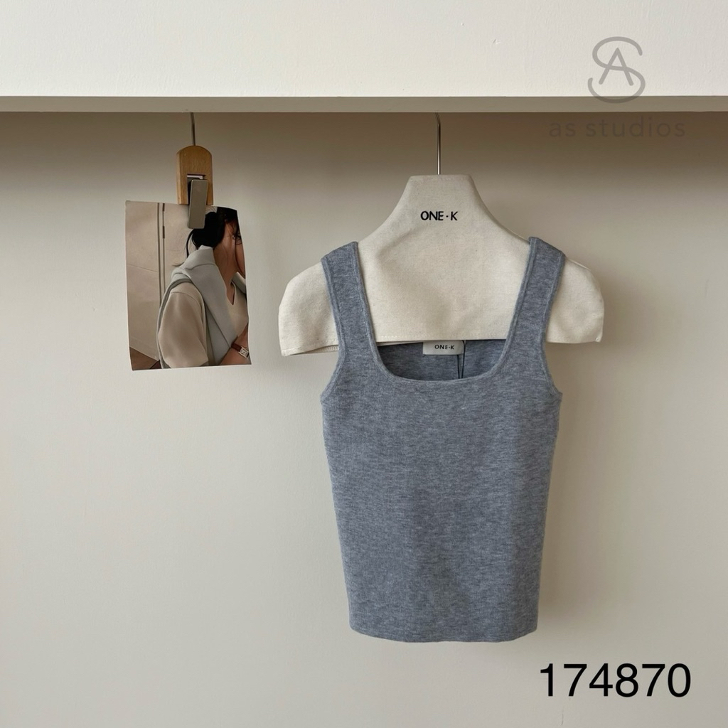 BASIC TANKTOP ONE K SOFT KNIT