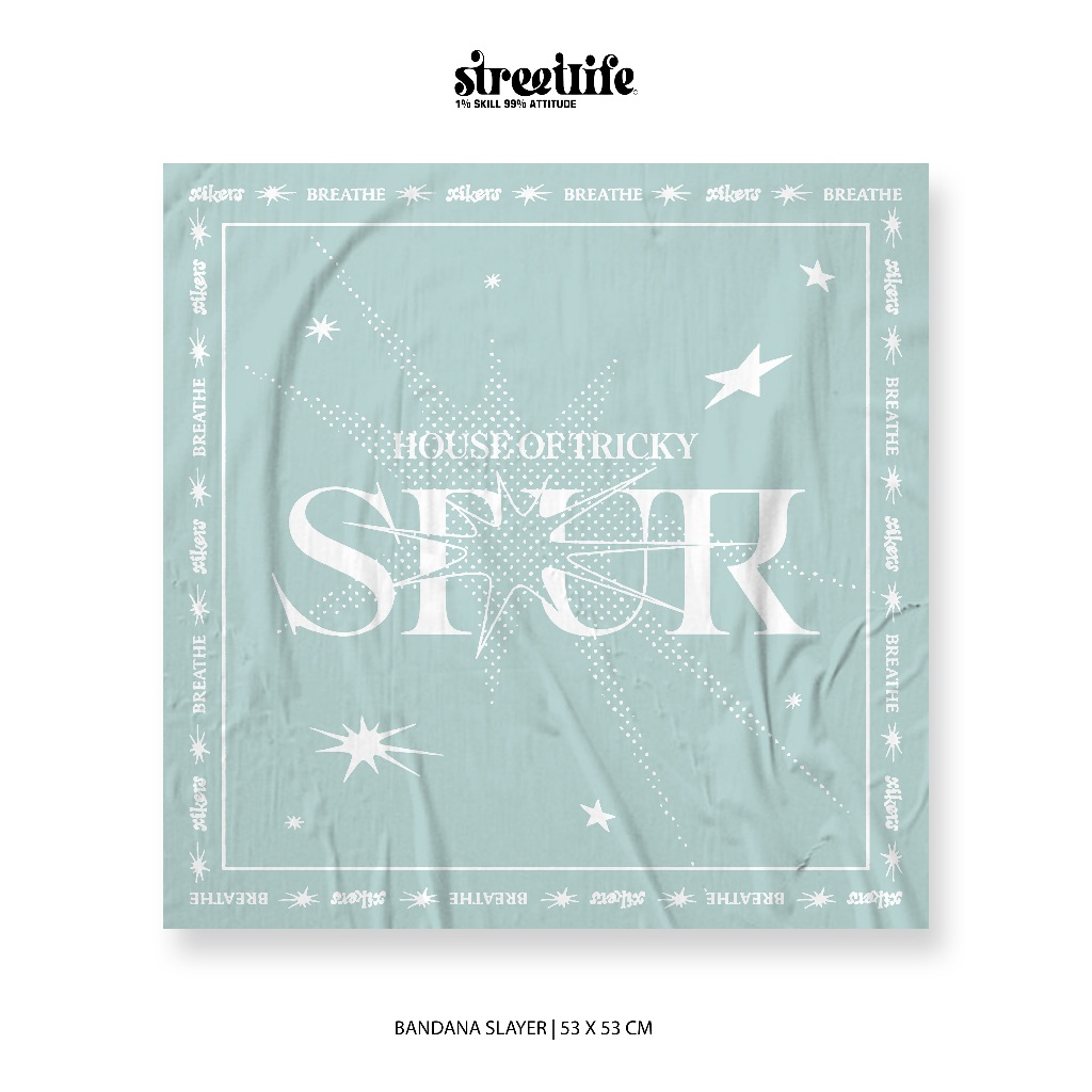 XIKERS HOUSE OF TRICKY SPUR BANDANA / XIKERS BANDANA / KPOP BANDANA / XIKERS
