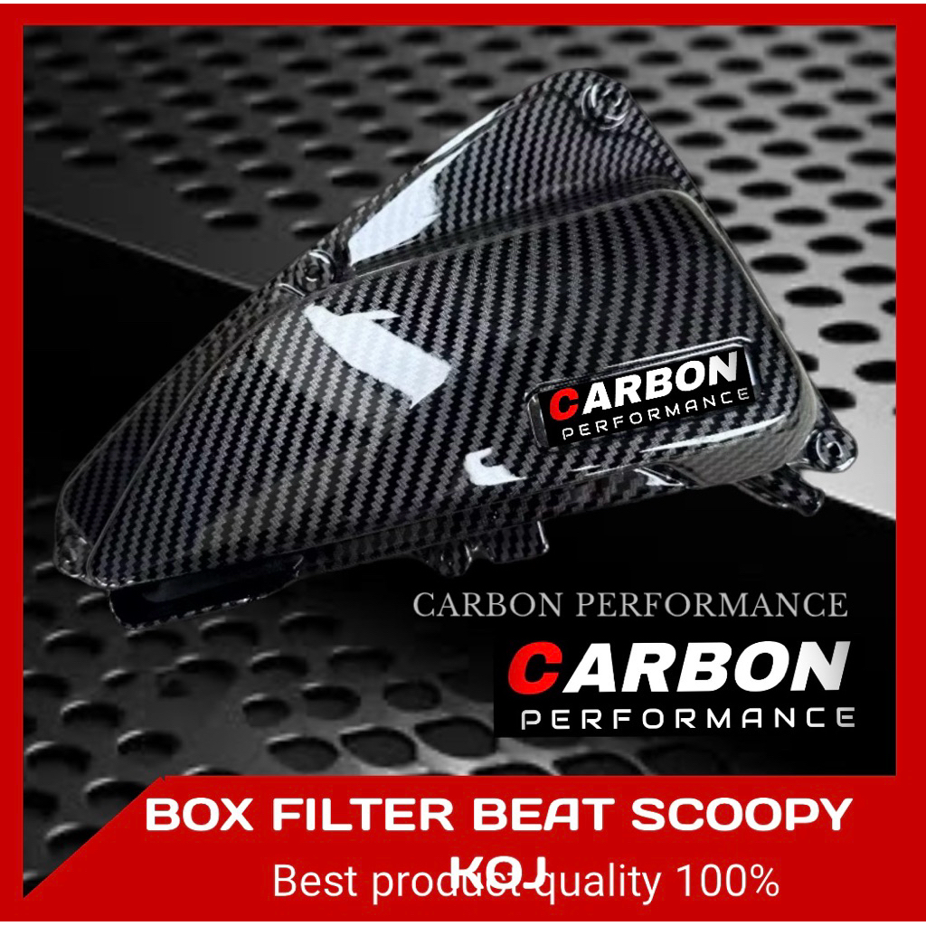 BEAT DLEUX CARBON SCOOPY NEW CARBON GLOSSY FILTER COVER
