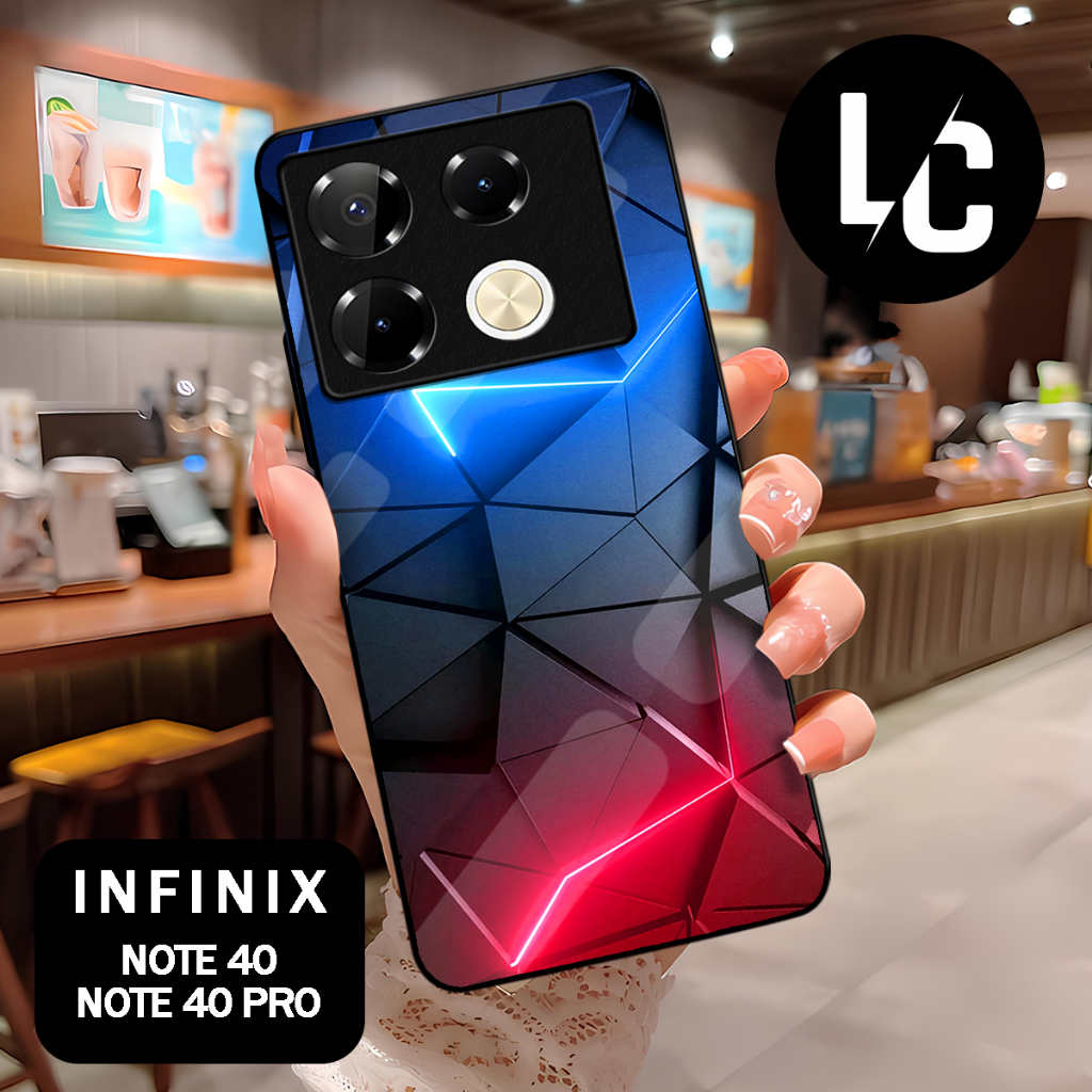 ( CA 27 ) Glossy Softcase สําหรับ infinix note 40 l note 40 pro l note 40 pro + plus l HOT 40 l HOT 
