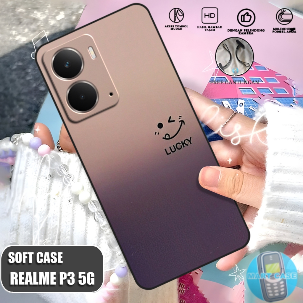 MARTCASE - Softcase SERIES Hp Realme P3 5G note 60 note 50 C53 ล่าสุด 2025 เคสแฟชั่นคุณภาพยืดหยุ่น S