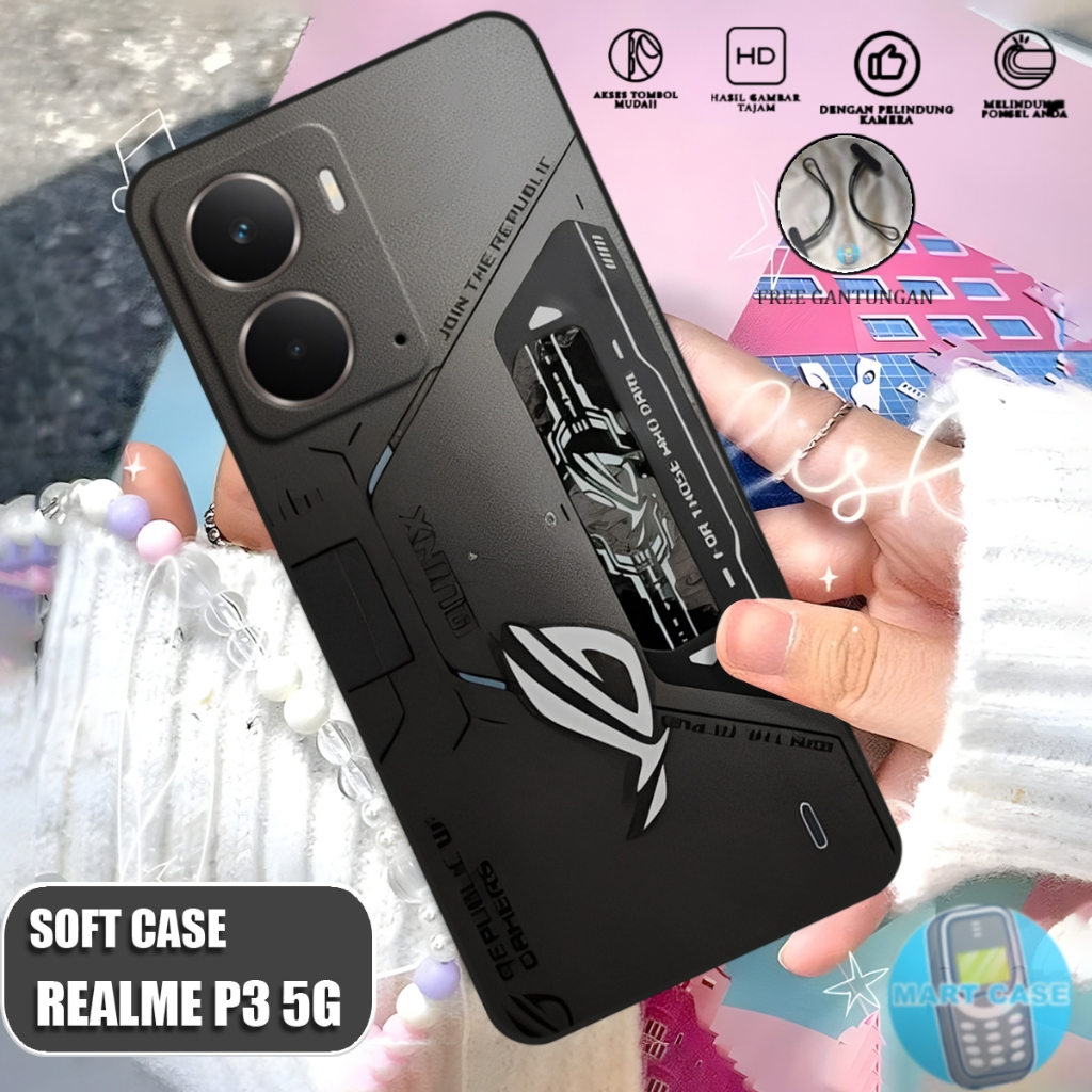 MARTCASE - Softcase SERIES Hp Realme P3 5G note 60 note 50 C53 ล่าสุด 2025 เคสแฟชั่นคุณภาพยืดหยุ่น S