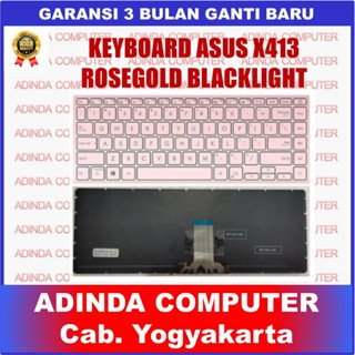 Asus Vivobook 14 A413 X413 E410 K413E K413EA K413EQ K413F K413FA K413 S433 K413 Rose Gold Backlight