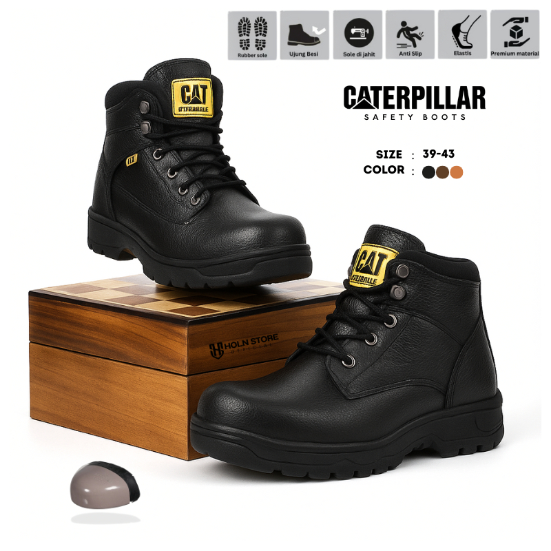 MENS SAFETY BOOTS - SAFETY LOW BOOTS - SYNTHETIC LEATHER SAFETY WORK SHOES WITH LACES - รองเท้า