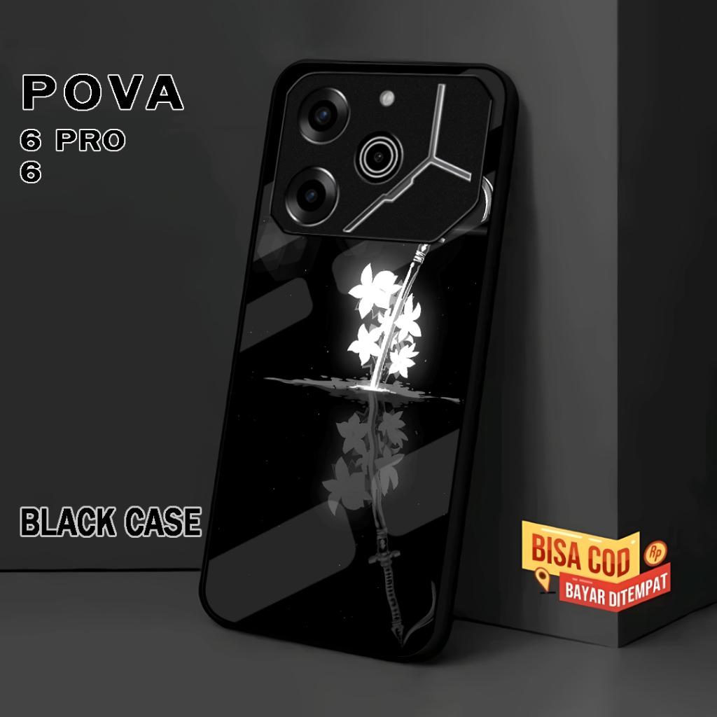 ( RC 7 ) Kesing Case Sofcase Glossy สําหรับ Tecno Pova 6 l Pova 6 Pro 5G พร้อมอะนิเมะ Motif l บทคัดย