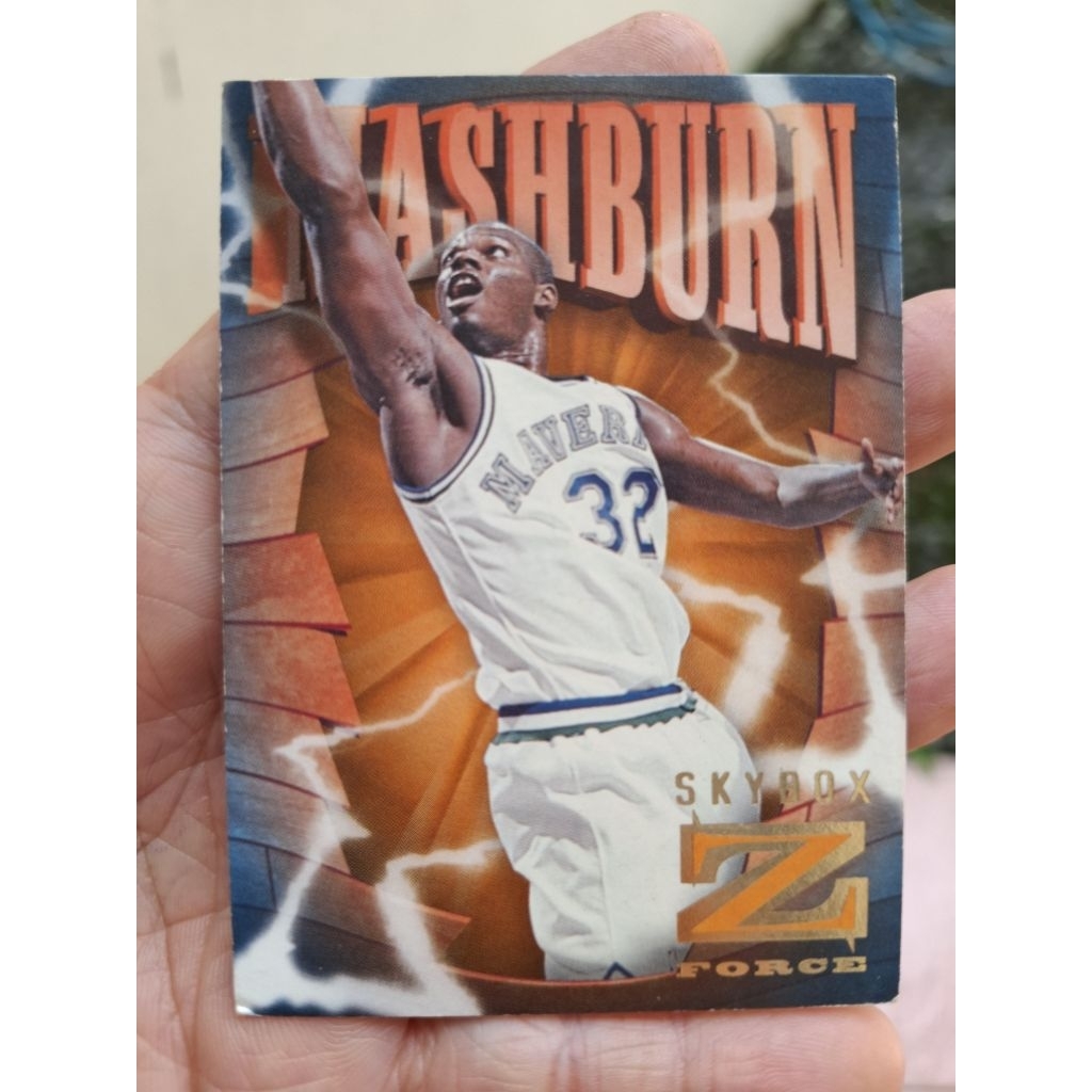 Z FORCE NBA CARD MASHBURN JAMAL