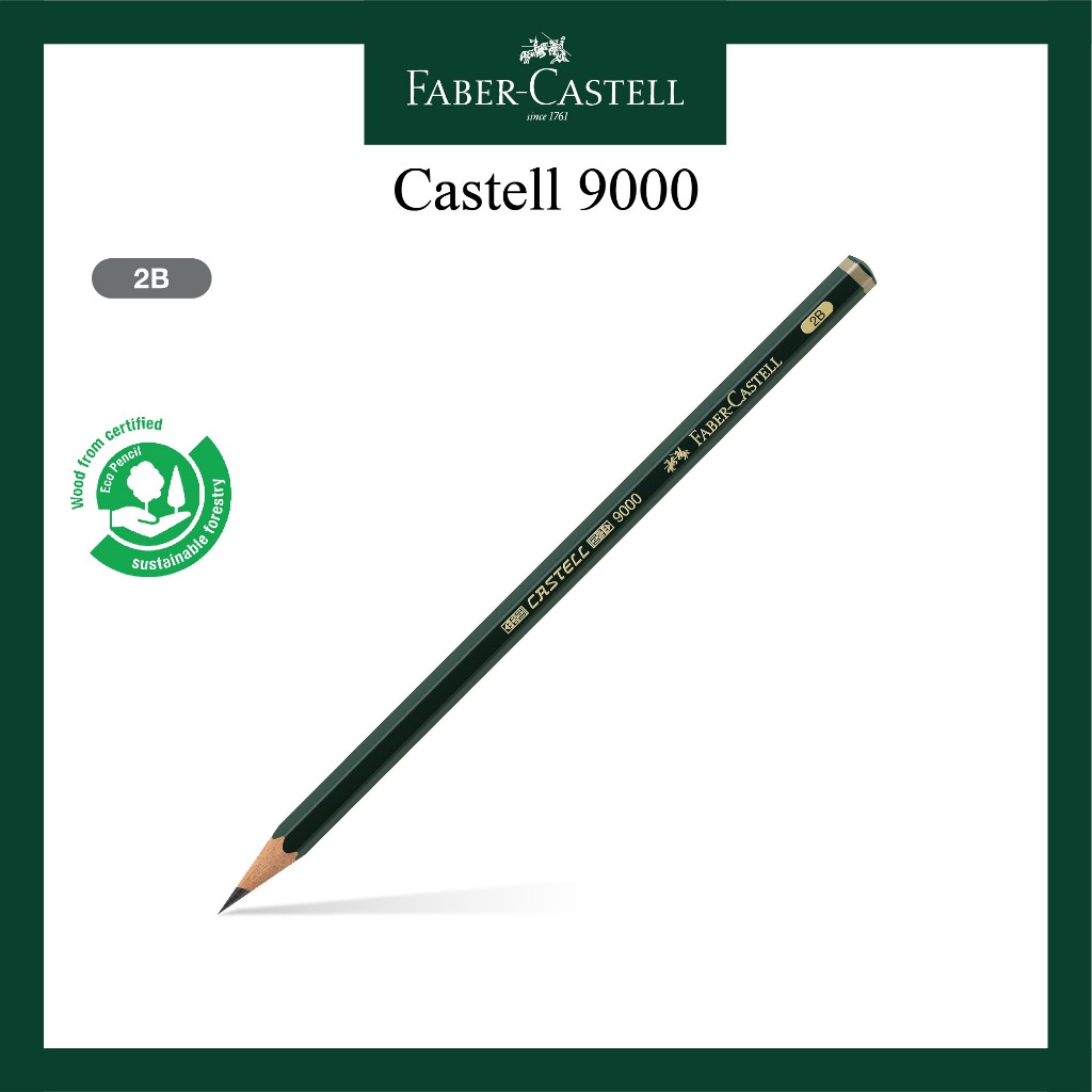 ดินสอ Faber Castell 9000 - ครบ 2B / ดินสอ Faber Castell 9000 - ครบ 2B /