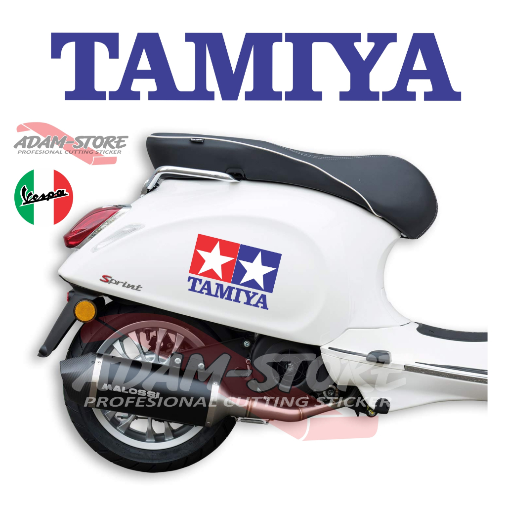 VT3 TAMIYA Sticker / Vespa Motorcycle Sticker / Piaggio Sticker / Vespa Matic