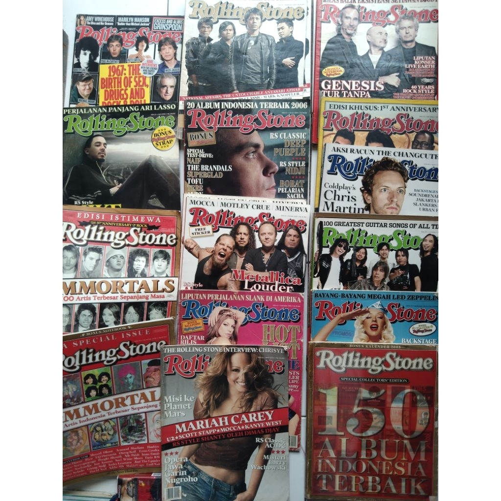 Music Magazine ROLLING STONE Magazine Special Edition, Special Collectors Edition, Inmortals Edition