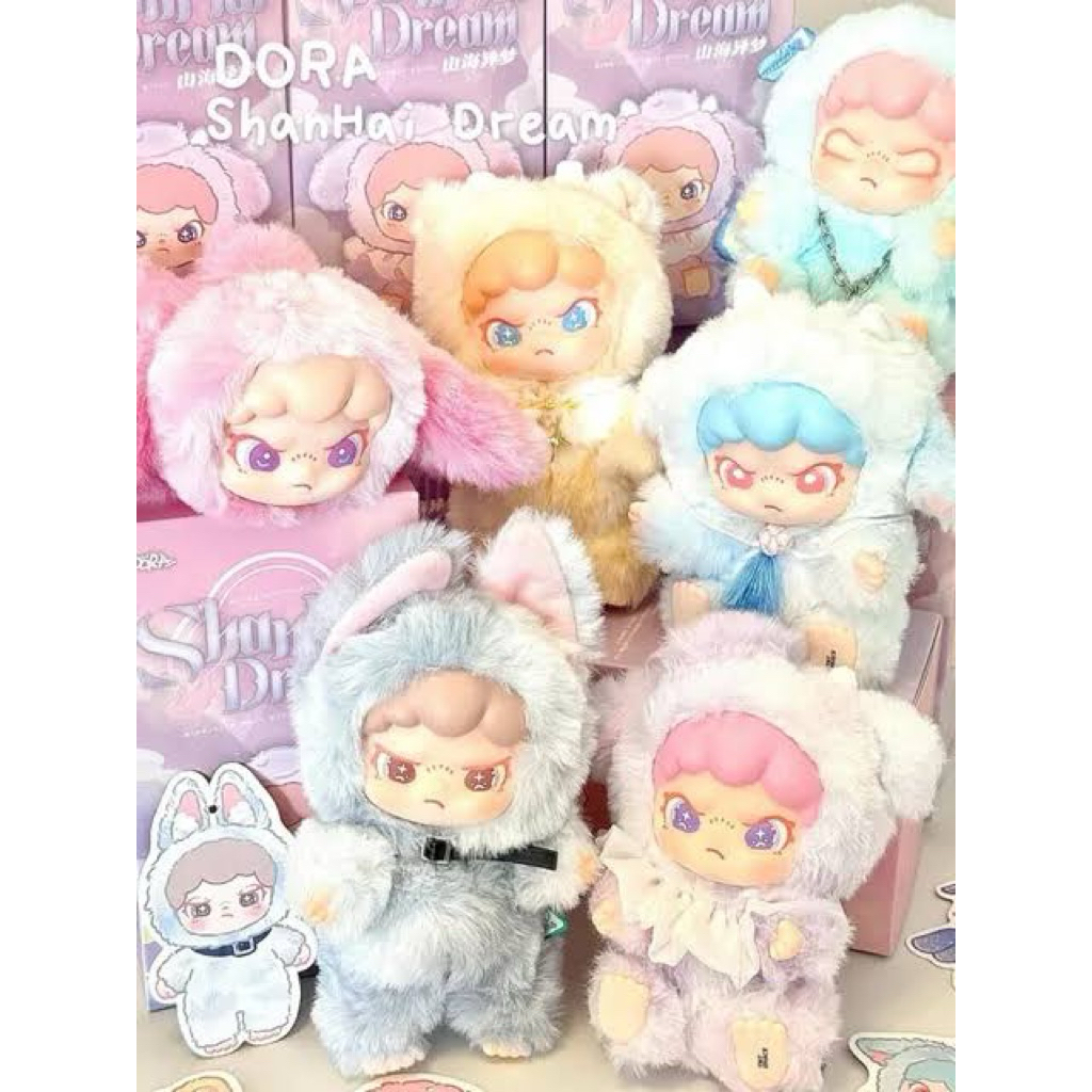 Dora Shanhai Dream Plush Blind Box ต้นฉบับ 100%