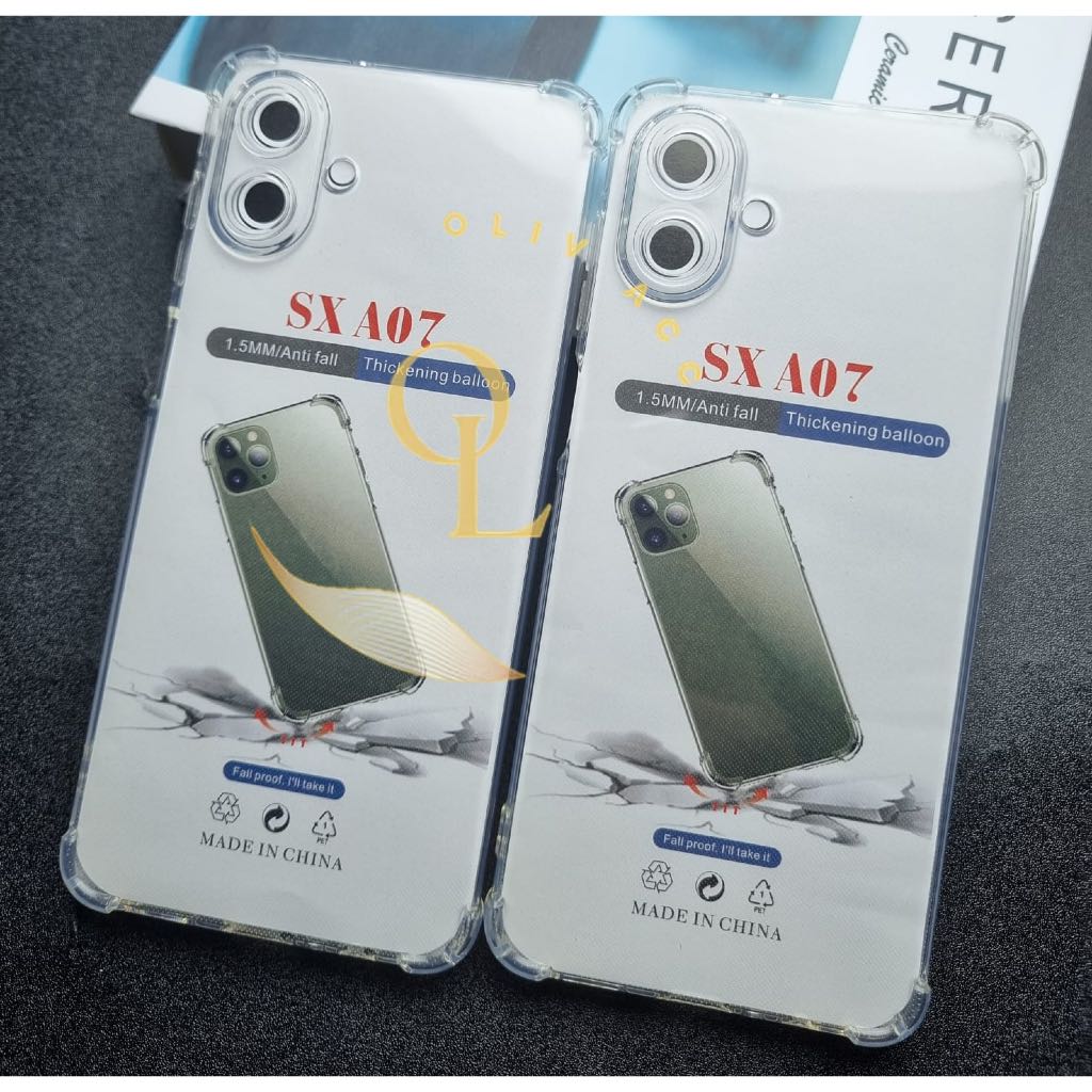 เคส samsung a07 4g a07 5g a17 crack pc soft case air bag