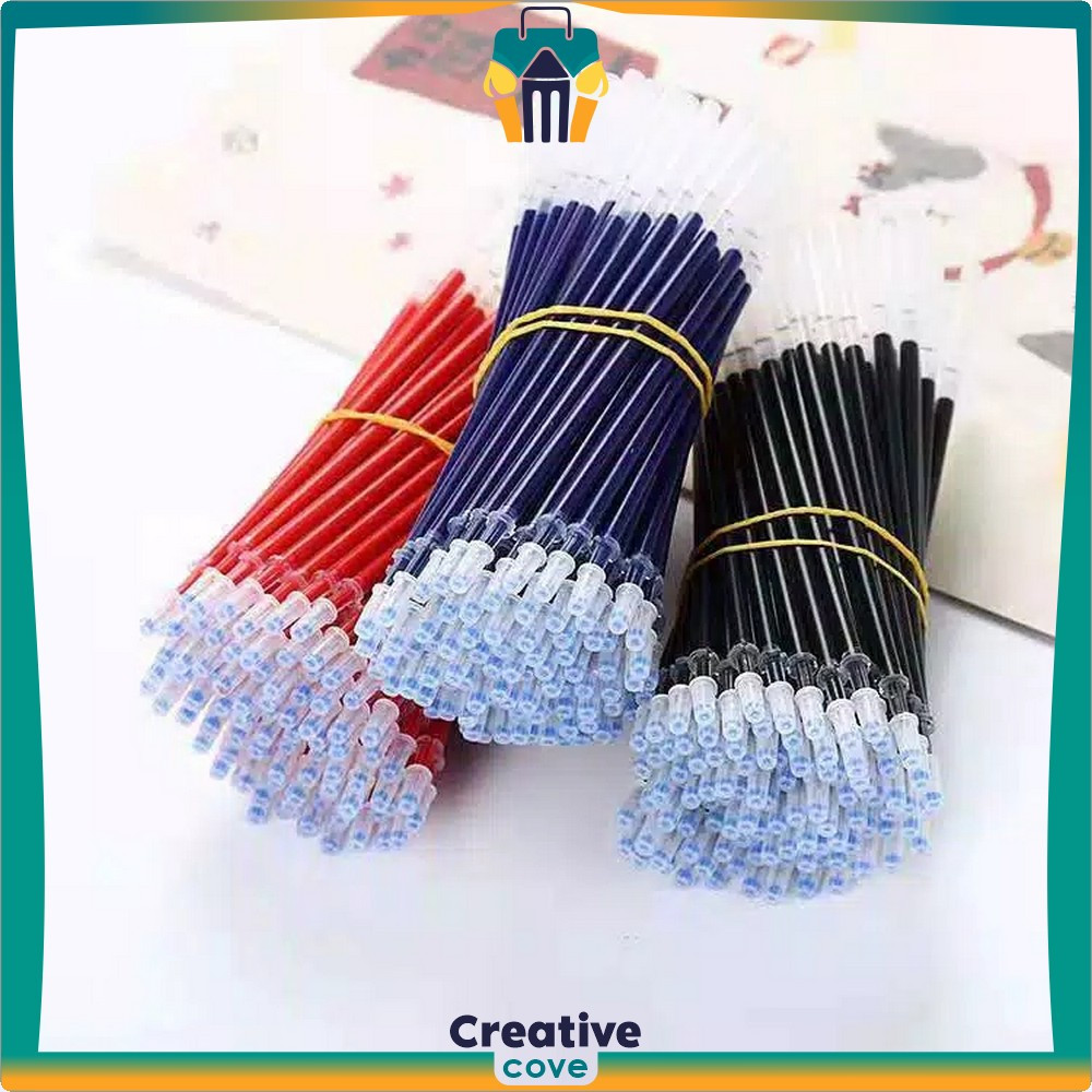 EC Gel Pen Ink Refill 0.5MM / Stationery Refill Gel Ink Refill Creative Cove A6
