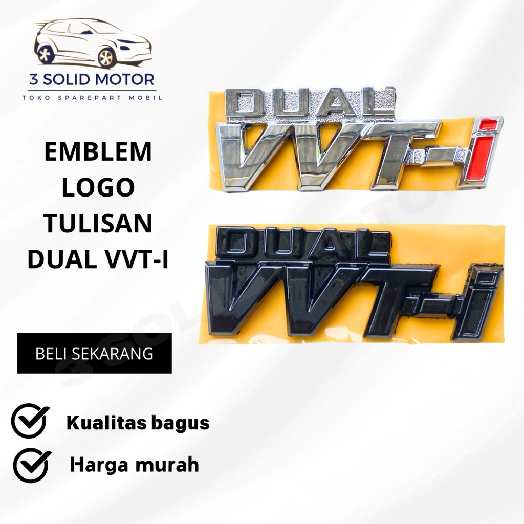 โลโก้ DUAL VVT-I ดั้งเดิม EMBLEM
