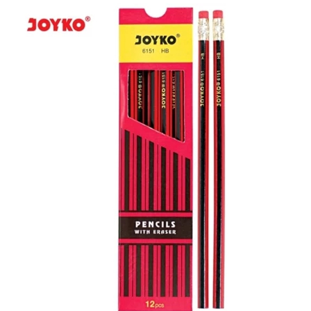 Ensil HB joyko P-6151 HB Pencil 1 แพ็ค มี 12 ชิ้น