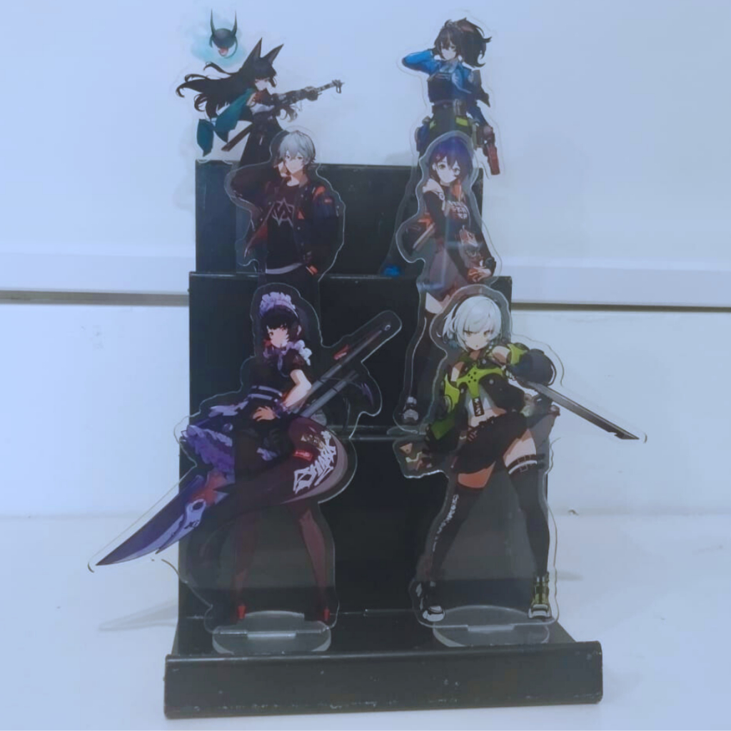 Zenless Zone Zero อะคริลิค Standee Action Figure Display Wise Belle Zhu หยวน Ellen Joe Anby Denmara 