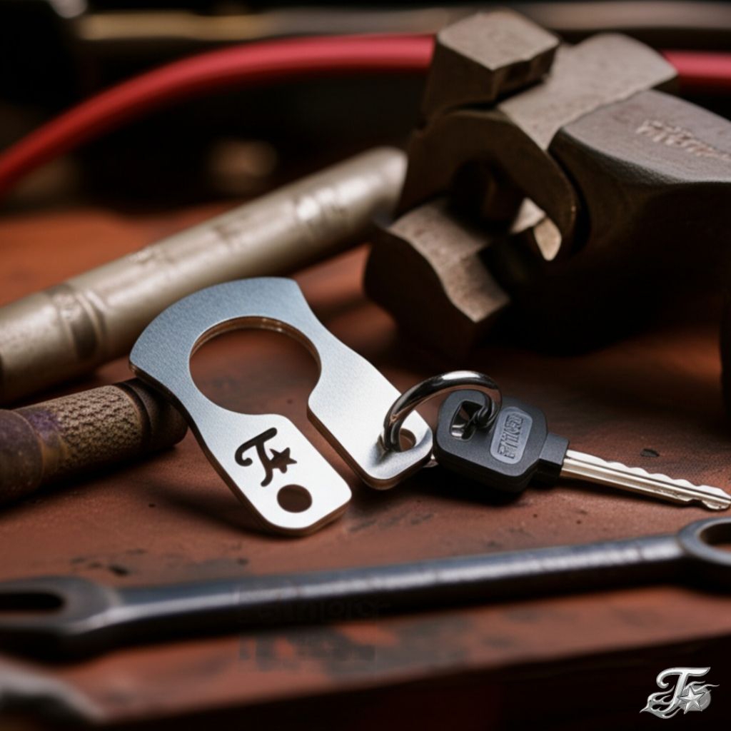 GANTUNGAN EDC พวงกุญแจมัลติฟังก์ชั่น SS03 - Carabiner Single Figger - พวงกุญแจมัลติฟังก์ชั่น